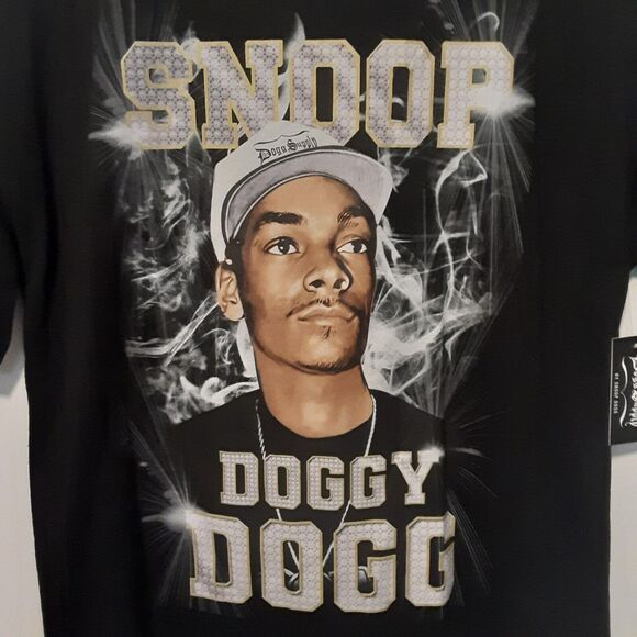 Dogg Supply By SNOOP DOGG Snoop Doggy Dogg Rap T Shirt Sz XL Black Hip Hop Y2K - Picture 1 of 6
